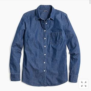 JCrew Factory denim shirt, M